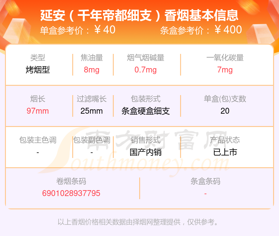 延安香烟30元-50元左右的烟2024列表一览