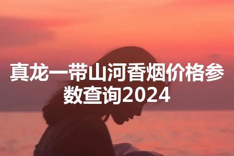 真龙一带山河香烟价格参数查询2024